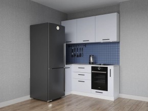Кухонный гарнитур угловой Смоки 1000*1800 (Стол. 26мм) в Карталах - kartaly.ok-mebel.com | фото