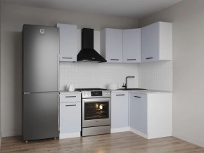Кухонный гарнитур угловой Смоки 2000*1200 (Стол. 26мм) в Карталах - kartaly.ok-mebel.com | фото