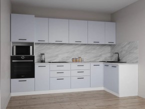Кухонный гарнитур угловой Смоки 3200*1400 (Стол. 26мм) в Карталах - kartaly.ok-mebel.com | фото