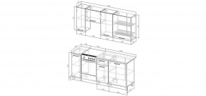 Кухонный гарнитур Умбра 1800 (Стол. 26мм) в Карталах - kartaly.ok-mebel.com | фото 2