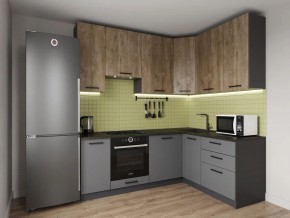 Кухонный гарнитур Умбра 2200*1600 h950 (Стол. 26мм) в Карталах - kartaly.ok-mebel.com | фото