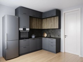 Кухонный гарнитур Умбра 2200*1700 (Стол. 38мм) в Карталах - kartaly.ok-mebel.com | фото