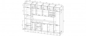 Кухонный гарнитур Умбра 3400 (Стол. 26мм) в Карталах - kartaly.ok-mebel.com | фото 2