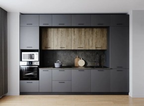 Кухонный гарнитур Умбра 3400 (Стол. 38мм) в Карталах - kartaly.ok-mebel.com | фото