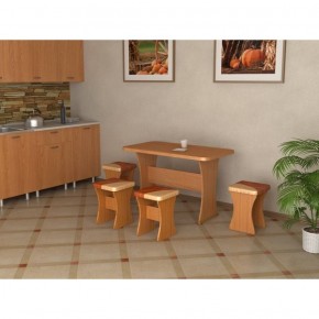 Кухонный стол и 4 табурета Титул в Карталах - kartaly.ok-mebel.com | фото 1