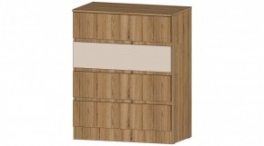 ЛЕНОРА Комод 4 ящика (кашемир) в Карталах - kartaly.ok-mebel.com | фото