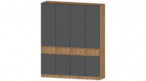 ЛЕНОРА Спальный гарнитур (модульный) графит в Карталах - kartaly.ok-mebel.com | фото 8
