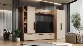 ЛЕВАНТЕ Гостиная (дуб вотан/кашемир) в Карталах - kartaly.ok-mebel.com | фото