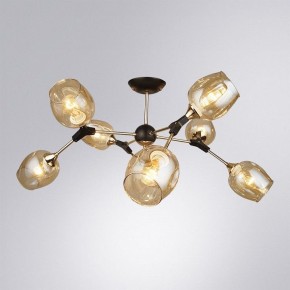 Люстра на штанге Arte Lamp Seppia A4211PL-8BK в Карталах - kartaly.ok-mebel.com | фото 2