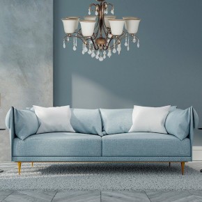 Люстра на штанге Arti Lampadari Borgese Borgese E 1.1.8.602 GB в Карталах - kartaly.ok-mebel.com | фото 2