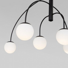 Люстра на штанге Eurosvet Cenacolo 30179/6 черный в Карталах - kartaly.ok-mebel.com | фото 4