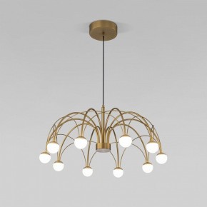 Люстра на штанге Eurosvet Ragno 90030/10 LED золото в Карталах - kartaly.ok-mebel.com | фото 2