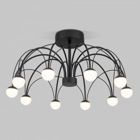 Люстра на штанге Eurosvet Ragno 90035/10 LED черный в Карталах - kartaly.ok-mebel.com | фото 2