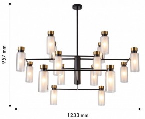 Люстра на штанге Favourite Slank 4482-16P в Карталах - kartaly.ok-mebel.com | фото 3