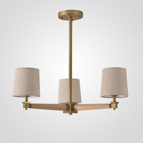 Люстра на штанге Imperiumloft Jorgenson Beige/Light wood STAVRA01 в Карталах - kartaly.ok-mebel.com | фото
