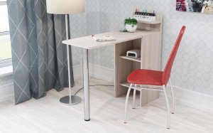 Стол маникюрный 4 трансформер с полками в Карталах - kartaly.ok-mebel.com | фото