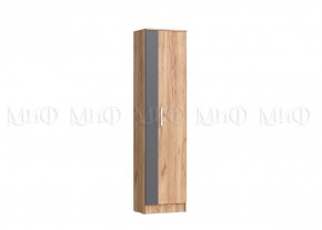 МАРТИНА Прихожая Шкаф платяной (дуб крафт/графит) в Карталах - kartaly.ok-mebel.com | фото