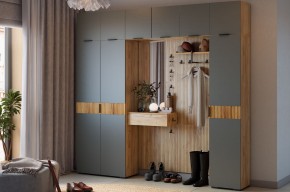 МЕБЕЛЬСОН К12 Прихожая (графит) в Карталах - kartaly.ok-mebel.com | фото