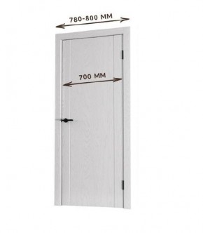 Межкомнатная дверь Bolivar Роялвуд белый (комплект) 700 в Карталах - kartaly.ok-mebel.com | фото