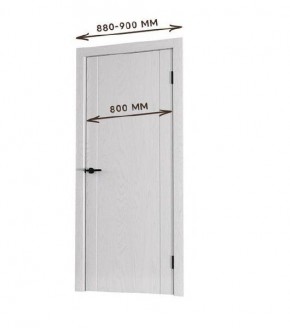 Межкомнатная дверь Bolivar Роялвуд белый (комплект) 800 в Карталах - kartaly.ok-mebel.com | фото