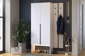 МЕРСИ Прихожая (модульная) белое дерево в Карталах - kartaly.ok-mebel.com | фото