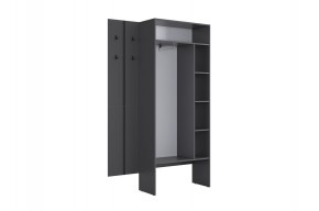 МЕРСИ Прихожая (модульная) графит в Карталах - kartaly.ok-mebel.com | фото 7