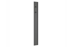 МЕРСИ Вешалка 1 (графит) в Карталах - kartaly.ok-mebel.com | фото