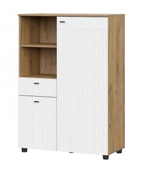 МИЛАН Детская (Дуб Золотой/Белый матовый) в Карталах - kartaly.ok-mebel.com | фото 27