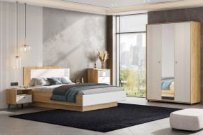 МИЛАН Детская (Дуб Золотой/Белый матовый) в Карталах - kartaly.ok-mebel.com | фото 48