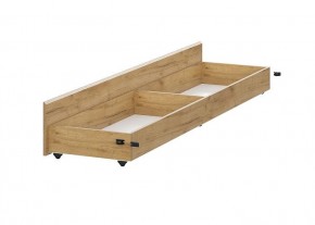 МИЛАН Детская (Дуб Золотой/Белый матовый) в Карталах - kartaly.ok-mebel.com | фото 5