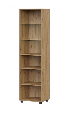 МИЛАН Гостиная (Дуб Золотой/Белый Матовый) модульная в Карталах - kartaly.ok-mebel.com | фото 23