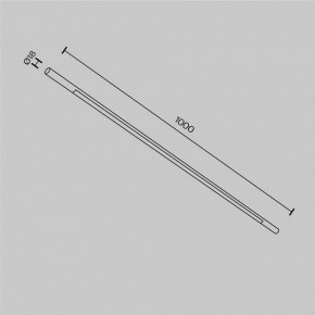 Модульный светильник Maytoni Basis C100CL-L1000-24W3-6K-B в Карталах - kartaly.ok-mebel.com | фото 6