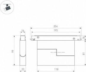 Накладной светильник Arlight MAG-ORIENT 049994 в Карталах - kartaly.ok-mebel.com | фото 2
