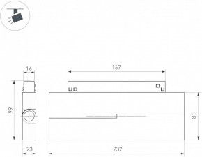 Накладной светильник Arlight MAG-ORIENT 049995 в Карталах - kartaly.ok-mebel.com | фото 3