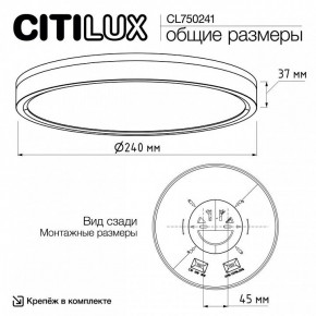 Накладной светильник Citilux Etalon CL750241 в Карталах - kartaly.ok-mebel.com | фото 9
