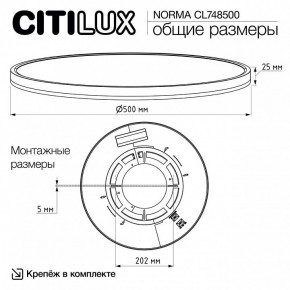 Накладной светильник Citilux Norma CL748500 в Карталах - kartaly.ok-mebel.com | фото 11