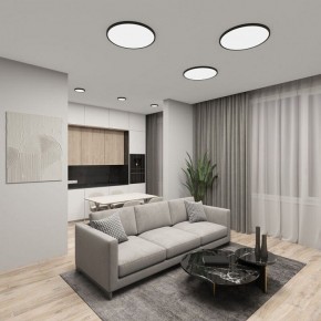 Накладной светильник Denkirs THIN DK6522-BK в Карталах - kartaly.ok-mebel.com | фото 2