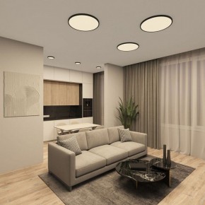 Накладной светильник Denkirs THIN DK6522-BK в Карталах - kartaly.ok-mebel.com | фото 4