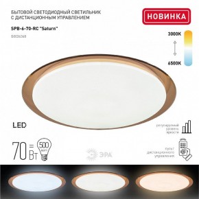 Накладной светильник Эра Классик SPB-6-70-RC Saturn (B) в Карталах - kartaly.ok-mebel.com | фото 2
