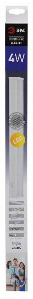 Накладной светильник Эра  LLED-01-04W-6500-W в Карталах - kartaly.ok-mebel.com | фото 4