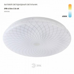 Накладной светильник Эра Slim SPB-6 Slim 3 24-6K в Карталах - kartaly.ok-mebel.com | фото 2