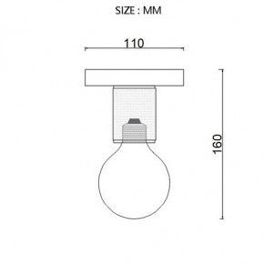 Накладной светильник Imperiumloft RH Utilitaire Socket 48,071 в Карталах - kartaly.ok-mebel.com | фото 7