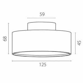 Накладной светильник Lightstar Acuto 215937 в Карталах - kartaly.ok-mebel.com | фото 3