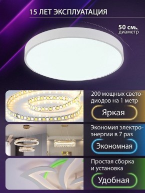 Накладной светильник Natali Kovaltseva  LED LAMPS 81112/5C в Карталах - kartaly.ok-mebel.com | фото 4