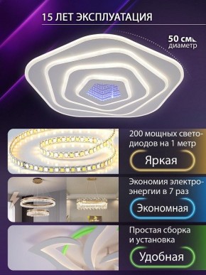 Накладной светильник Natali Kovaltseva PALACE LED LAMPS 81111/4C в Карталах - kartaly.ok-mebel.com | фото 4
