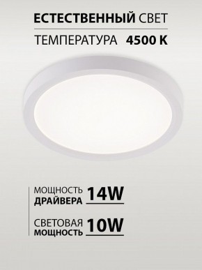 Накладной светильник Natali Kovaltseva PLAIN LED LAMPS 81113/1C в Карталах - kartaly.ok-mebel.com | фото 4
