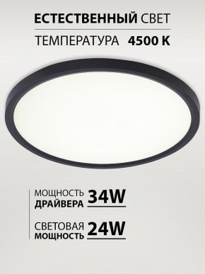 Накладной светильник Natali Kovaltseva PLAIN LED LAMPS 81114/3C в Карталах - kartaly.ok-mebel.com | фото 3