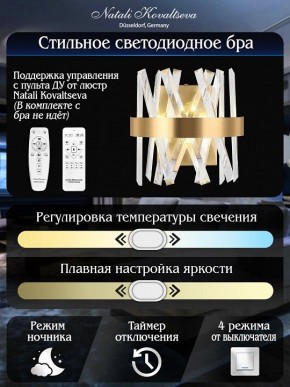 Накладной светильник Natali Kovaltseva TIZIANO LED LAMPS 81113/1W в Карталах - kartaly.ok-mebel.com | фото 6