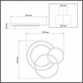 Накладной светильник Sonex Pine 7735/80L в Карталах - kartaly.ok-mebel.com | фото 10