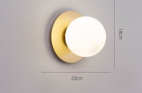 Накладной светильник TopDecor Ringo Ringo A1 33 в Карталах - kartaly.ok-mebel.com | фото 4